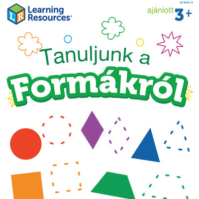 Learning Resources fejlesztőfüzetek ingyenesen letölthető formák, alakzatok ovisoknak