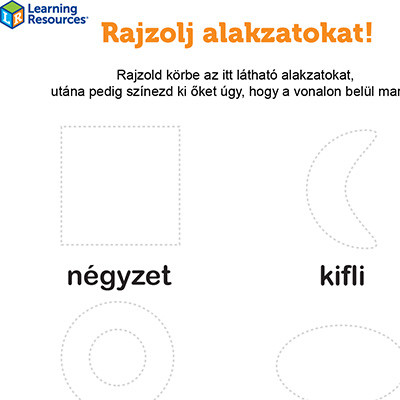 Learning Resources fejlesztőfüzetek ingyenesen letölthető ovisoknak, iskolai előkészítő