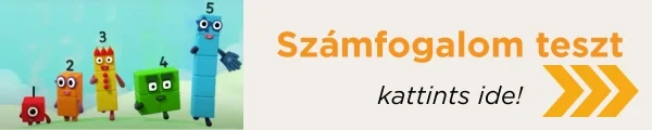 Számfogalom teszt - Numberblocks epizódokhoz