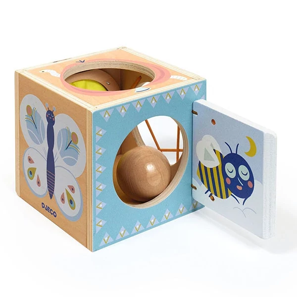 Baba ügyesítő kocka - Djeco BabyBox