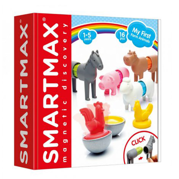 Első állatos mágneses játékom - SmartMax- My first farm