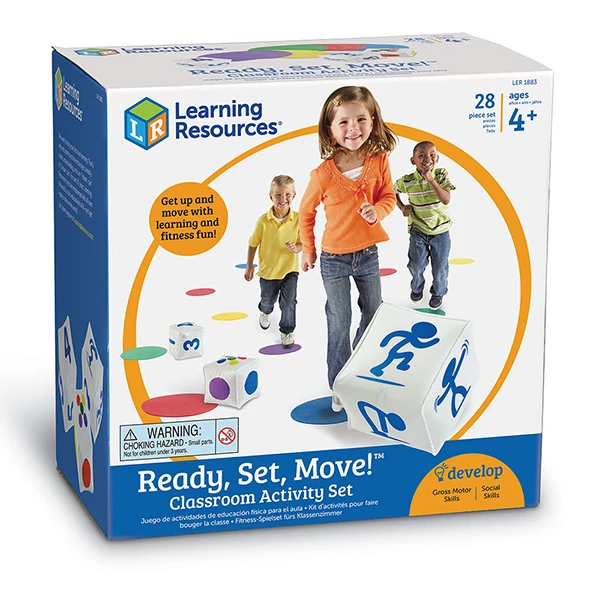 Vigyázz, kész, rajt! - mozgásfejlesztő játék - Learning Resources Ready Set Move