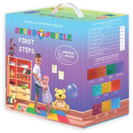 Kép 3/3 - Játszószőnyeg babálnak, szenzoros szőnyeg, 1,2,3 éveseknek, Ortho puzzle