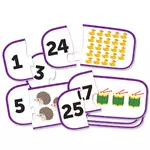 Kép 2/2 - Számpárosító kártyák - Learning Resources Counting Puzzle Cards LER6087