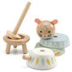 Kép 2/2 - Toronyépítő fából - BabySouri Djeco 