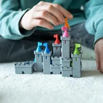 Kép 2/4 - Bástya Rakás logikai játék – SmartGames – gyerek építi a várat