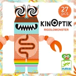 Kép 1/2 - Optikai puzzle - Djeco Rigolo Monster