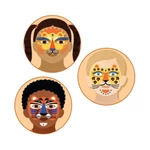 Kép 4/7 - Arcfestés gyerekeknek - Panthera - Djeco