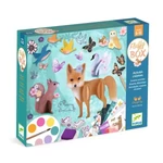 Kép 1/7 - Kreatív műhely - 6 technika - Fluffy Box - Djeco, DJ09329