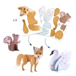 Kép 7/7 - Kreatív műhely - 6 technika - Fluffy Box - Djeco, DJ09329 – kiegészítői