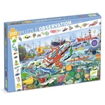 Kép 1/3 - DJECO Megfigyelő puzzle (200 db) - Tenger titkai