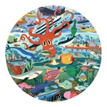 Kép 3/3 - Megfigyelő puzzle (200 db)  - Tenger titkai- Djeco