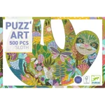 Kép 1/3 - Művész puzzle (500 db-os) - Lajhár - Djeco