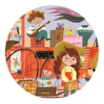 Kép 2/3 - Djeco puzzle (36 db-os) - Mia utazása