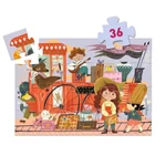 Kép 3/3 - Djeco puzzle (36 db-os) - Mia utazása