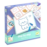 Kép 1/2 - Állatkölykök rajzolása - DJECO Step by step