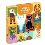 Kép 1/4 - Fa memóriajáték - Memo Mix and match - Djeco