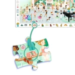 Kép 3/3 - DJECO Megfigyelő puzzle (100 db) - Balett iskola - képrészlet keresés bemutatása
