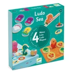 Kép 1/3 - Ludo Sea 4 in 1 társasjáték kicsiknek - Djeco