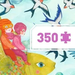 Kép 2/4 - Művész puzzle (350 db-os) - Eső után - Djeco