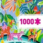 Kép 2/4 - Művész puzzle (1000 db-os) - La fiesta - Djeco