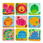 Kép 2/7 - Ujjfestés - Crazy animals - Djeco
