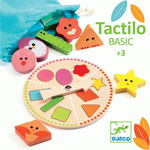 Kép 1/2 - Tapintás fejlesztő játék fából, Djeco Tactilo Basic
