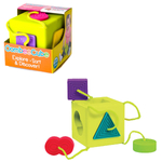 Kép 1/2 - Formabedobó kocka babajáték - Fat Brain Toys