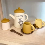 Kép 2/2 - Játék teáskészlet (szilikon) - Nuuroo