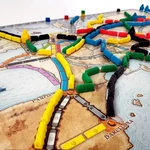 Kép 2/2 - Ticket to Ride Európa társas tartalma