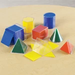 Kép 2/2 - Hajtogatható geometriai testek Learning Resources Folding geometrical shapes