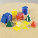 Kép 2/2 - Hajtogatható geometriai testek Learning Resources Folding geometrical shapes