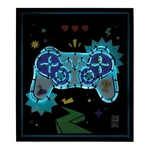 Kép 5/6 - Neon kép készítő készlet - Gamepad - Buki - elkészült kép 2