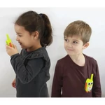 Kép 2/4 - Kislány és kisfiú Walkie Talkie -val Buki