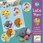 Kép 1/2 - Képeslottó - évszakok - DJECO Loto 4 seasons