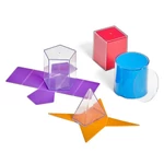 Kép 2/6 - Geometriai testek kihajtható testhálókkal
