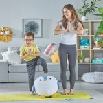 Kép 2/7 - Gyerek jóga otthon, szülővel - BubblePlush Pingvin