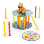 Kép 8/10 - Kapibarás ügyességi társasjáték kibontva - játék közben  - Learning Resources 3007