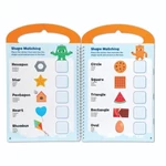 Kép 4/4 - Matricás foglalkoztató (újraragasztható) - Színek, formák, számok