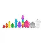 Kép 5/10 - Numberblocks pop it (10 db)