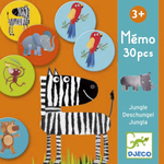 Kép 1/2 - Állatos memóriajáték - DJECO Memo jungle 