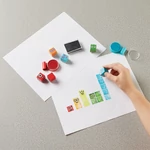 Kép 2/2 - Numberblocks nyomdával nyomdázik egy kéz