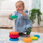 Kép 1/2 - Pörgő-forgó korongok babajáték - Fat Brain Toys