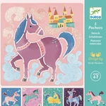 Kép 1/3 - Lovas rajzsablon Djeco DJ8915