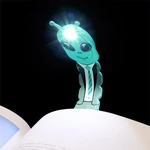 Kép 2/2 - Alien könyvjelző olvasólámpa türkiz