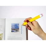 Kép 2/2 - Sárga színű könyvjelző toll