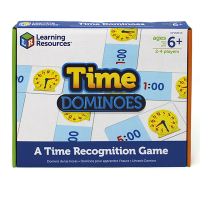 Idő dominó - óra tanulása játékosan