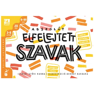 Abszolút elfelejtett szavak, szókincsbővítő játék Pagony