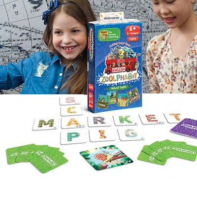 Zoolphabet - Állatira jó angol tanulás társasjáték