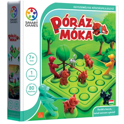 SmartGames Póráz móka egyszemélyes logikai játék